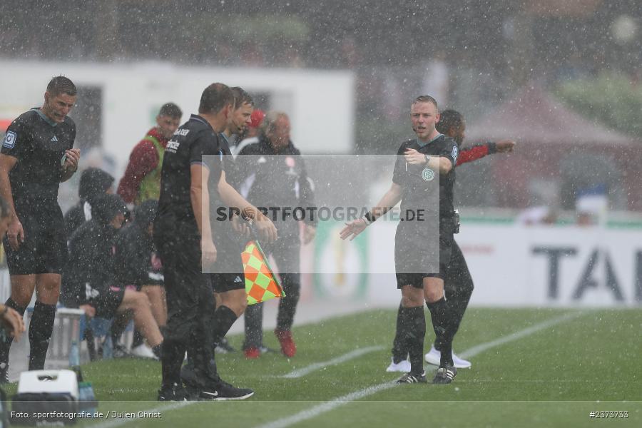 Lars Erbst, Vöhlinstadion, Illertissen, 13.08.2023, sport, action, DFB, Fussball, Saison 2023/2024, 1. Runde, DFB Pokal, F95, FVI, Fortuna Düsseldorf, FV Illertissen - Bild-ID: 2373733