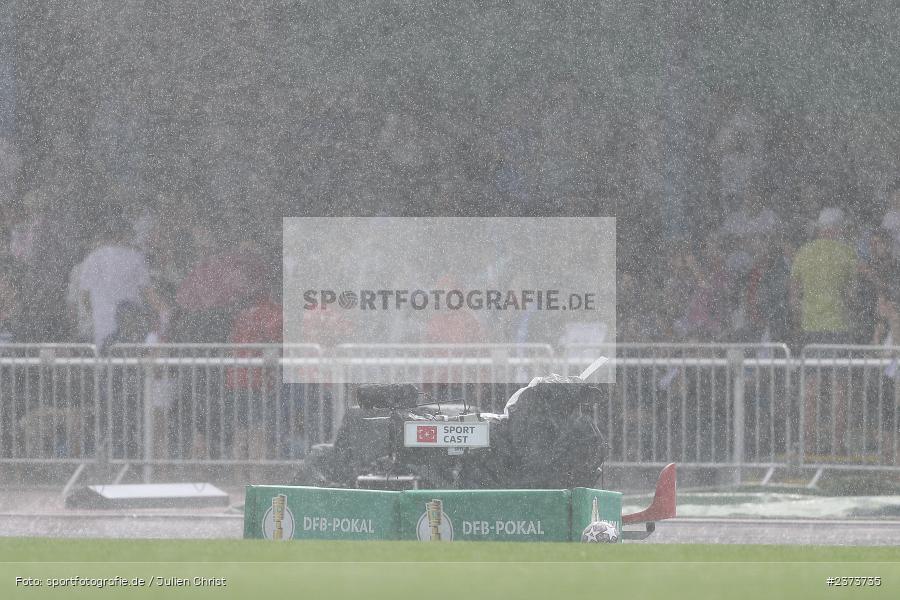 Vöhlinstadion, Illertissen, 13.08.2023, sport, action, DFB, Fussball, Saison 2023/2024, 1. Runde, DFB Pokal, F95, FVI, Fortuna Düsseldorf, FV Illertissen - Bild-ID: 2373735