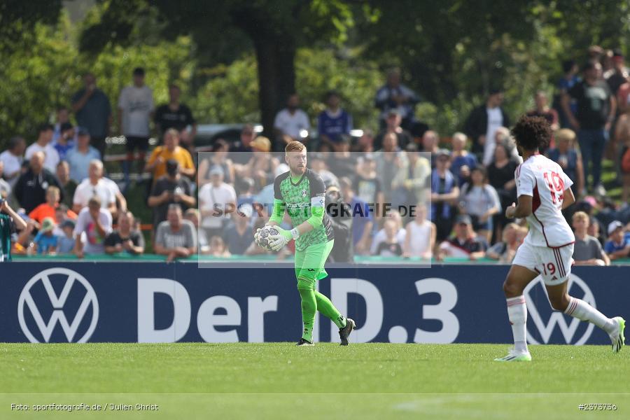 Felix Thiel, Vöhlinstadion, Illertissen, 13.08.2023, sport, action, DFB, Fussball, Saison 2023/2024, 1. Runde, DFB Pokal, F95, FVI, Fortuna Düsseldorf, FV Illertissen - Bild-ID: 2373736
