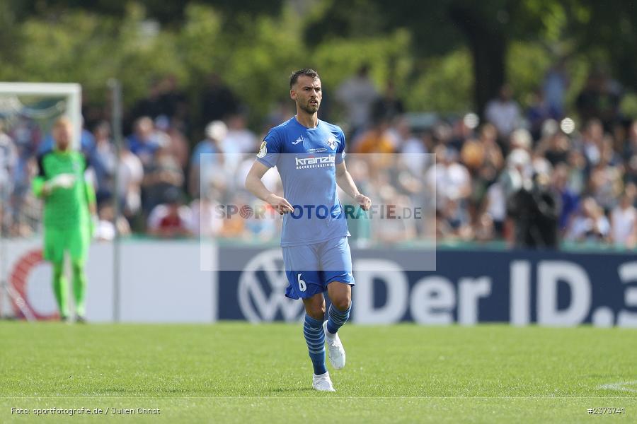 Marin Pudic, Vöhlinstadion, Illertissen, 13.08.2023, sport, action, DFB, Fussball, Saison 2023/2024, 1. Runde, DFB Pokal, F95, FVI, Fortuna Düsseldorf, FV Illertissen - Bild-ID: 2373741 Marin Pudic, Vöhlinstadion, Illertissen, 13.08.2023, sport, action, DFB, Fussball, Saison 2023/2024, 1. Runde, DFB Pokal, F95, FVI, Fortuna Düsseldorf, FV Illertissen - Bild-ID: 2373741