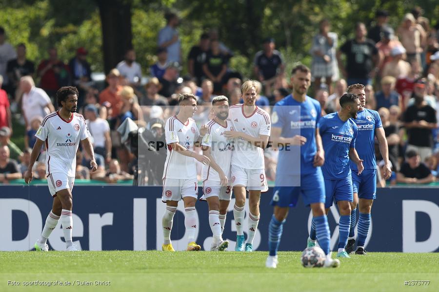 Vincent Cermeij, Vöhlinstadion, Illertissen, 13.08.2023, sport, action, DFB, Fussball, Saison 2023/2024, 1. Runde, DFB Pokal, F95, FVI, Fortuna Düsseldorf, FV Illertissen - Bild-ID: 2373777 Vincent Cermeij, Vöhlinstadion, Illertissen, 13.08.2023, sport, action, DFB, Fussball, Saison 2023/2024, 1. Runde, DFB Pokal, F95, FVI, Fortuna Düsseldorf, FV Illertissen - Bild-ID: 2373777