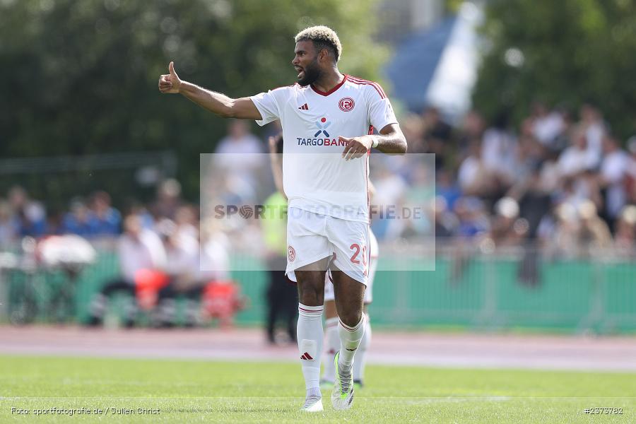 Jamil Siebert, Vöhlinstadion, Illertissen, 13.08.2023, sport, action, DFB, Fussball, Saison 2023/2024, 1. Runde, DFB Pokal, F95, FVI, Fortuna Düsseldorf, FV Illertissen - Bild-ID: 2373782 Jamil Siebert, Vöhlinstadion, Illertissen, 13.08.2023, sport, action, DFB, Fussball, Saison 2023/2024, 1. Runde, DFB Pokal, F95, FVI, Fortuna Düsseldorf, FV Illertissen - Bild-ID: 2373782