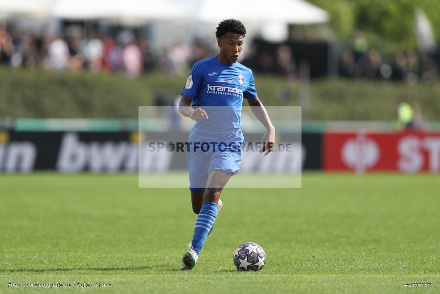 Liam Omore, Vöhlinstadion, Illertissen, 13.08.2023, sport, action, DFB, Fussball, Saison 2023/2024, 1. Runde, DFB Pokal, F95, FVI, Fortuna Düsseldorf, FV Illertissen - Bild-ID: 2373787 Liam Omore, Vöhlinstadion, Illertissen, 13.08.2023, sport, action, DFB, Fussball, Saison 2023/2024, 1. Runde, DFB Pokal, F95, FVI, Fortuna Düsseldorf, FV Illertissen - Bild-ID: 2373787