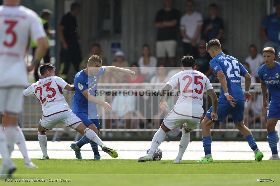 Max Zeller, Vöhlinstadion, Illertissen, 13.08.2023, sport, action, DFB, Fussball, Saison 2023/2024, 1. Runde, DFB Pokal, F95, FVI, Fortuna Düsseldorf, FV Illertissen - Bild-ID: 2373790 Max Zeller, Vöhlinstadion, Illertissen, 13.08.2023, sport, action, DFB, Fussball, Saison 2023/2024, 1. Runde, DFB Pokal, F95, FVI, Fortuna Düsseldorf, FV Illertissen - Bild-ID: 2373790