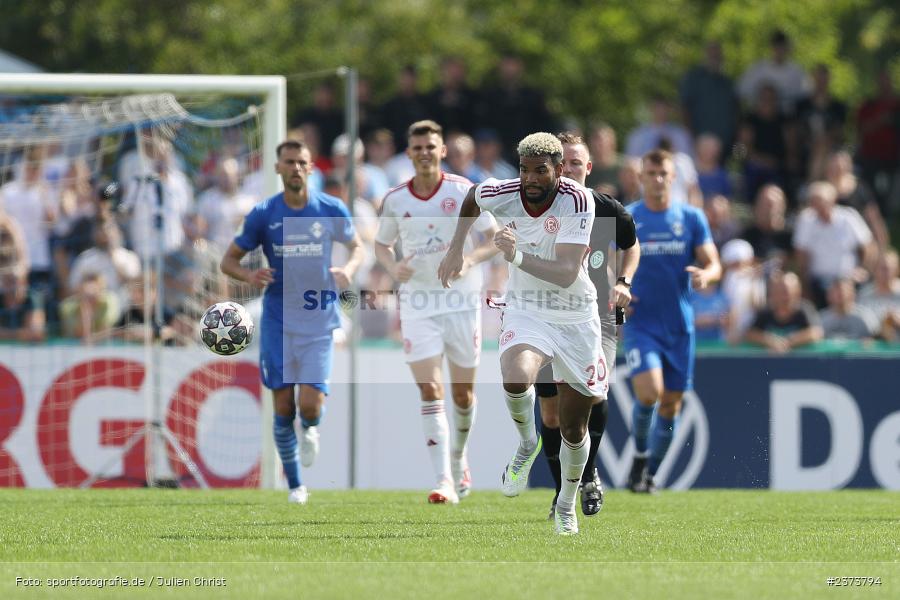 Jamil Siebert, Vöhlinstadion, Illertissen, 13.08.2023, sport, action, DFB, Fussball, Saison 2023/2024, 1. Runde, DFB Pokal, F95, FVI, Fortuna Düsseldorf, FV Illertissen - Bild-ID: 2373794
