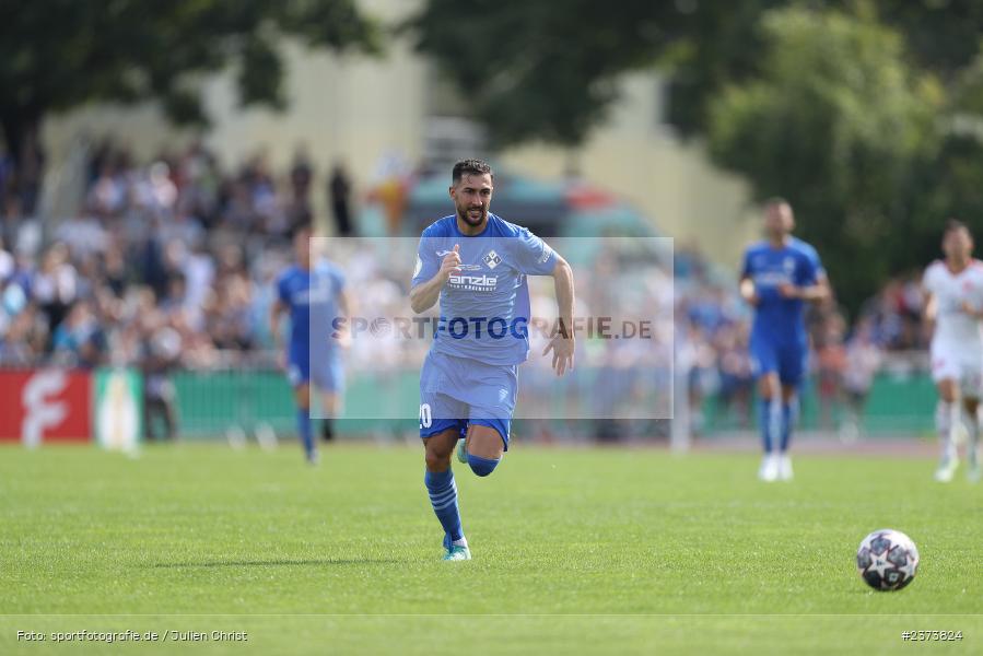 Gökalp Kilic, Vöhlinstadion, Illertissen, 13.08.2023, sport, action, DFB, Fussball, Saison 2023/2024, 1. Runde, DFB Pokal, F95, FVI, Fortuna Düsseldorf, FV Illertissen - Bild-ID: 2373824 Gökalp Kilic, Vöhlinstadion, Illertissen, 13.08.2023, sport, action, DFB, Fussball, Saison 2023/2024, 1. Runde, DFB Pokal, F95, FVI, Fortuna Düsseldorf, FV Illertissen - Bild-ID: 2373824
