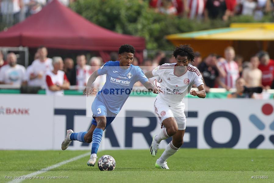 Liam Omore, Vöhlinstadion, Illertissen, 13.08.2023, sport, action, DFB, Fussball, Saison 2023/2024, 1. Runde, DFB Pokal, F95, FVI, Fortuna Düsseldorf, FV Illertissen - Bild-ID: 2373830 Liam Omore, Vöhlinstadion, Illertissen, 13.08.2023, sport, action, DFB, Fussball, Saison 2023/2024, 1. Runde, DFB Pokal, F95, FVI, Fortuna Düsseldorf, FV Illertissen - Bild-ID: 2373830