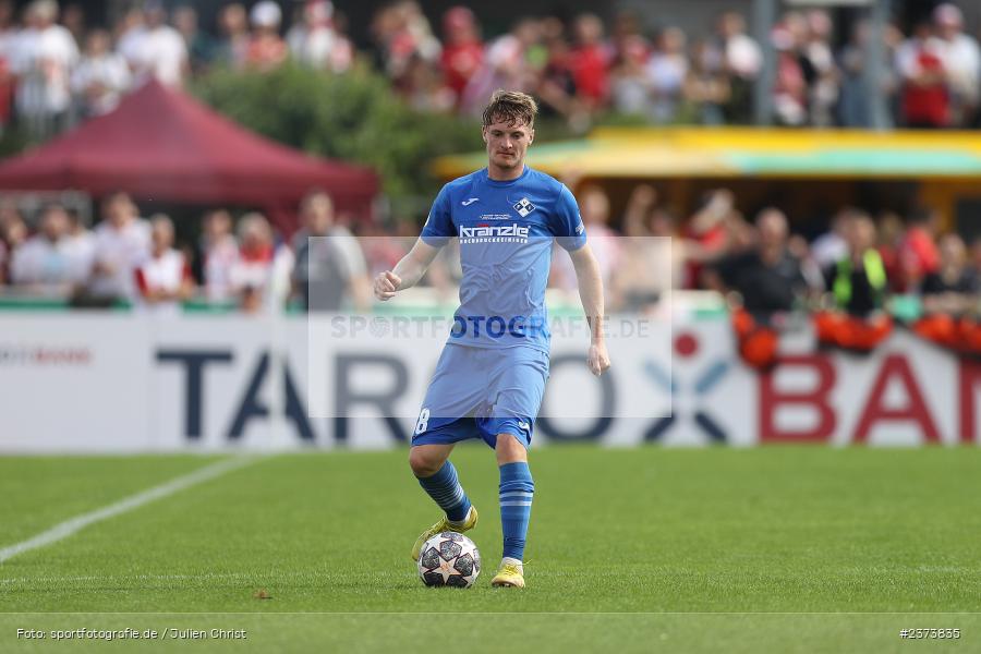 Maximilian Neuberger, Vöhlinstadion, Illertissen, 13.08.2023, sport, action, DFB, Fussball, Saison 2023/2024, 1. Runde, DFB Pokal, F95, FVI, Fortuna Düsseldorf, FV Illertissen - Bild-ID: 2373835 Maximilian Neuberger, Vöhlinstadion, Illertissen, 13.08.2023, sport, action, DFB, Fussball, Saison 2023/2024, 1. Runde, DFB Pokal, F95, FVI, Fortuna Düsseldorf, FV Illertissen - Bild-ID: 2373835