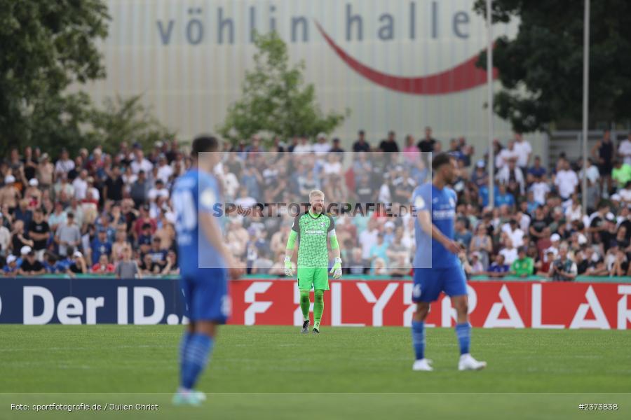 Felix Thiel, Vöhlinstadion, Illertissen, 13.08.2023, sport, action, DFB, Fussball, Saison 2023/2024, 1. Runde, DFB Pokal, F95, FVI, Fortuna Düsseldorf, FV Illertissen - Bild-ID: 2373838 Felix Thiel, Vöhlinstadion, Illertissen, 13.08.2023, sport, action, DFB, Fussball, Saison 2023/2024, 1. Runde, DFB Pokal, F95, FVI, Fortuna Düsseldorf, FV Illertissen - Bild-ID: 2373838