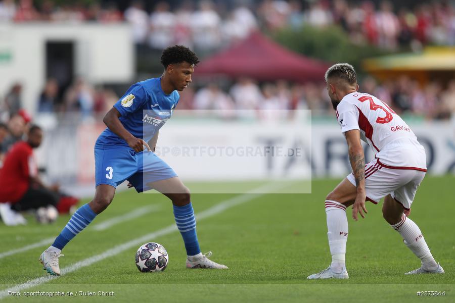 Liam Omore, Vöhlinstadion, Illertissen, 13.08.2023, sport, action, DFB, Fussball, Saison 2023/2024, 1. Runde, DFB Pokal, F95, FVI, Fortuna Düsseldorf, FV Illertissen - Bild-ID: 2373844 Liam Omore, Vöhlinstadion, Illertissen, 13.08.2023, sport, action, DFB, Fussball, Saison 2023/2024, 1. Runde, DFB Pokal, F95, FVI, Fortuna Düsseldorf, FV Illertissen - Bild-ID: 2373844