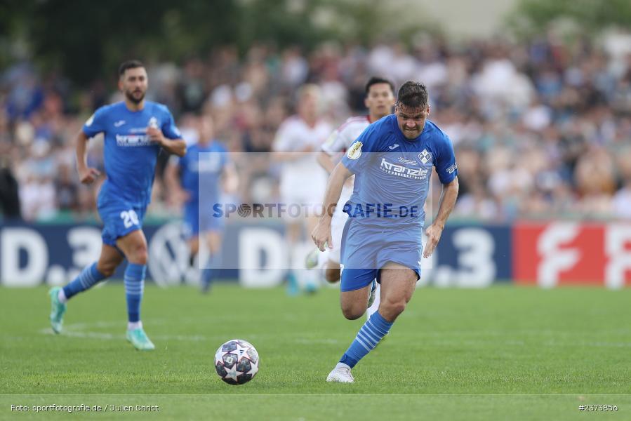 Yannick Glessing, Vöhlinstadion, Illertissen, 13.08.2023, sport, action, DFB, Fussball, Saison 2023/2024, 1. Runde, DFB Pokal, F95, FVI, Fortuna Düsseldorf, FV Illertissen - Bild-ID: 2373856 Yannick Glessing, Vöhlinstadion, Illertissen, 13.08.2023, sport, action, DFB, Fussball, Saison 2023/2024, 1. Runde, DFB Pokal, F95, FVI, Fortuna Düsseldorf, FV Illertissen - Bild-ID: 2373856