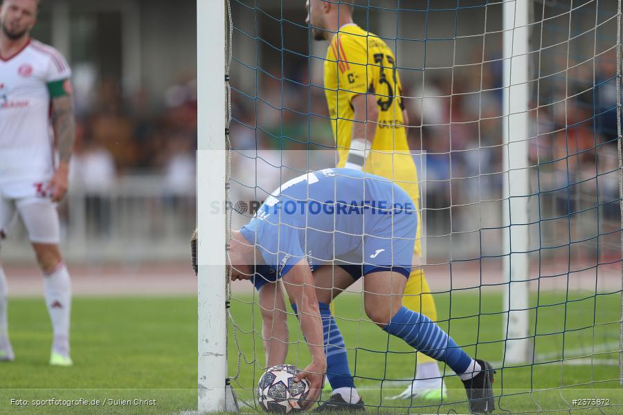 Kevin Frisorger, Vöhlinstadion, Illertissen, 13.08.2023, sport, action, DFB, Fussball, Saison 2023/2024, 1. Runde, DFB Pokal, F95, FVI, Fortuna Düsseldorf, FV Illertissen - Bild-ID: 2373872