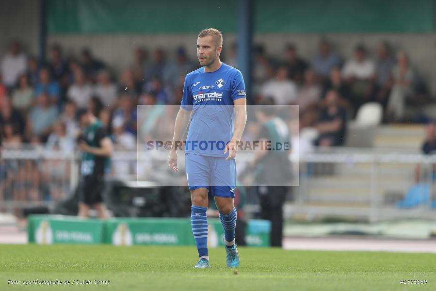 Max Zeller, Vöhlinstadion, Illertissen, 13.08.2023, sport, action, DFB, Fussball, Saison 2023/2024, 1. Runde, DFB Pokal, F95, FVI, Fortuna Düsseldorf, FV Illertissen - Bild-ID: 2373889