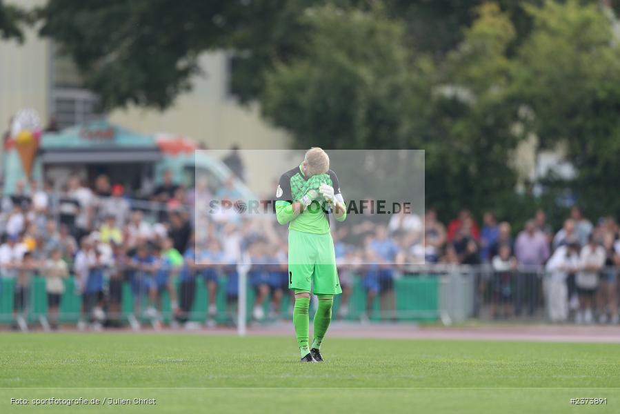 Felix Thiel, Vöhlinstadion, Illertissen, 13.08.2023, sport, action, DFB, Fussball, Saison 2023/2024, 1. Runde, DFB Pokal, F95, FVI, Fortuna Düsseldorf, FV Illertissen - Bild-ID: 2373891