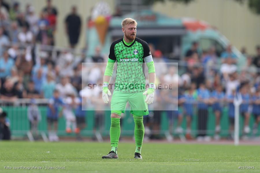 Felix Thiel, Vöhlinstadion, Illertissen, 13.08.2023, sport, action, DFB, Fussball, Saison 2023/2024, 1. Runde, DFB Pokal, F95, FVI, Fortuna Düsseldorf, FV Illertissen - Bild-ID: 2373893