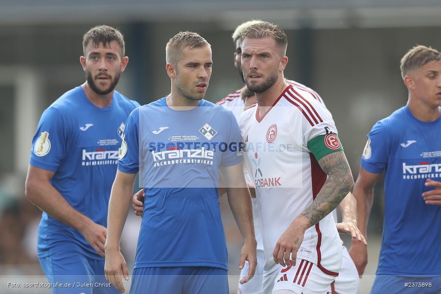 Andre Hoffmann, Vöhlinstadion, Illertissen, 13.08.2023, sport, action, DFB, Fussball, Saison 2023/2024, 1. Runde, DFB Pokal, F95, FVI, Fortuna Düsseldorf, FV Illertissen - Bild-ID: 2373898