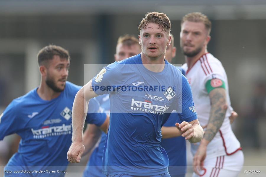 Maximilian Neuberger, Vöhlinstadion, Illertissen, 13.08.2023, sport, action, DFB, Fussball, Saison 2023/2024, 1. Runde, DFB Pokal, F95, FVI, Fortuna Düsseldorf, FV Illertissen - Bild-ID: 2373899