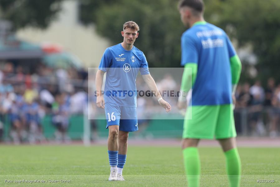 Franz Helmer, Vöhlinstadion, Illertissen, 13.08.2023, sport, action, DFB, Fussball, Saison 2023/2024, 1. Runde, DFB Pokal, F95, FVI, Fortuna Düsseldorf, FV Illertissen - Bild-ID: 2373903