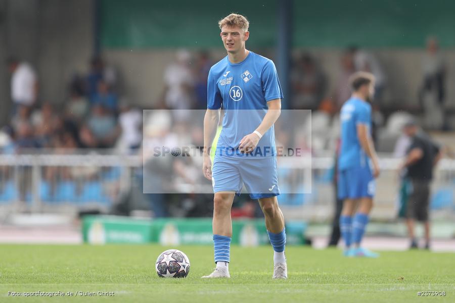 Franz Helmer, Vöhlinstadion, Illertissen, 13.08.2023, sport, action, DFB, Fussball, Saison 2023/2024, 1. Runde, DFB Pokal, F95, FVI, Fortuna Düsseldorf, FV Illertissen - Bild-ID: 2373908