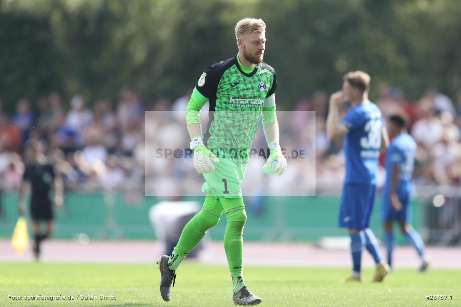 Felix Thiel, Vöhlinstadion, Illertissen, 13.08.2023, sport, action, DFB, Fussball, Saison 2023/2024, 1. Runde, DFB Pokal, F95, FVI, Fortuna Düsseldorf, FV Illertissen - Bild-ID: 2373911