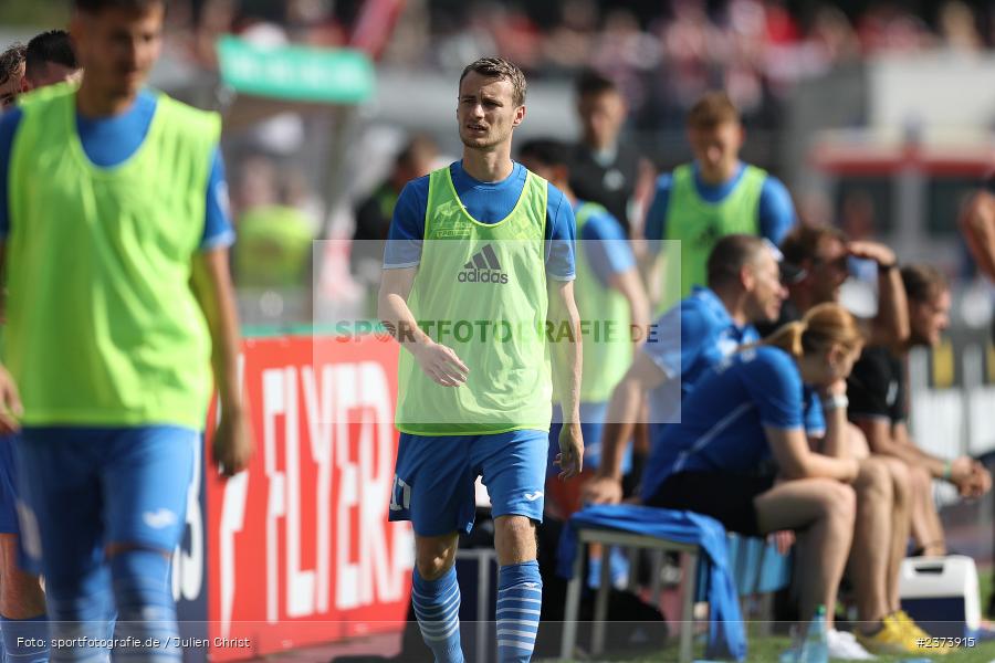 Darius Held, Vöhlinstadion, Illertissen, 13.08.2023, sport, action, DFB, Fussball, Saison 2023/2024, 1. Runde, DFB Pokal, F95, FVI, Fortuna Düsseldorf, FV Illertissen - Bild-ID: 2373915