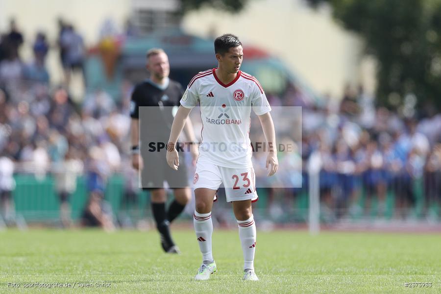 Shinta Appelkamp, Vöhlinstadion, Illertissen, 13.08.2023, sport, action, DFB, Fussball, Saison 2023/2024, 1. Runde, DFB Pokal, F95, FVI, Fortuna Düsseldorf, FV Illertissen - Bild-ID: 2373933