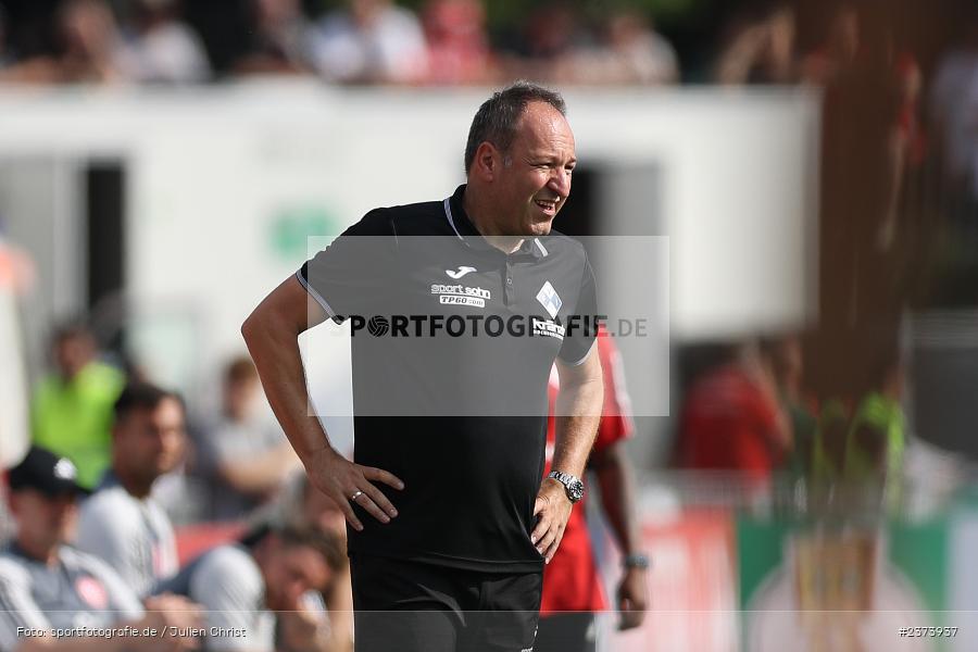 Holger Bachthaler, Vöhlinstadion, Illertissen, 13.08.2023, sport, action, DFB, Fussball, Saison 2023/2024, 1. Runde, DFB Pokal, F95, FVI, Fortuna Düsseldorf, FV Illertissen - Bild-ID: 2373937