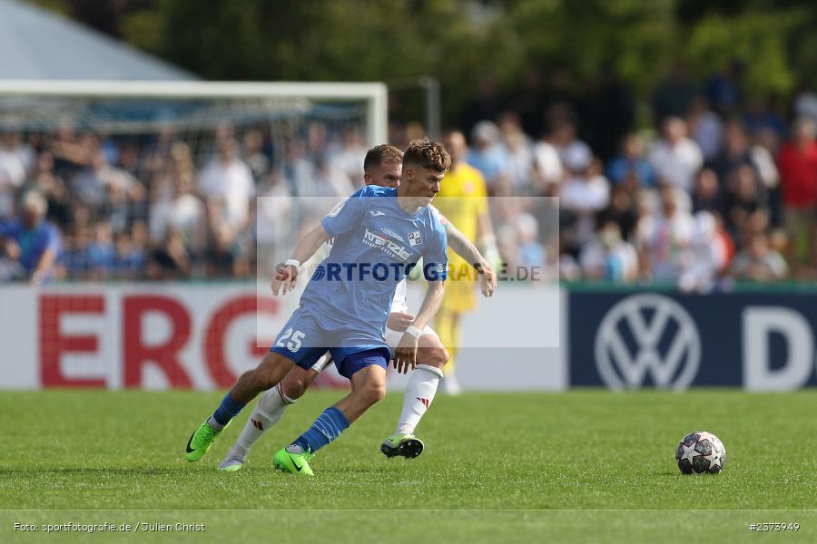 Marco Mannhardt, Vöhlinstadion, Illertissen, 13.08.2023, sport, action, DFB, Fussball, Saison 2023/2024, 1. Runde, DFB Pokal, F95, FVI, Fortuna Düsseldorf, FV Illertissen - Bild-ID: 2373949