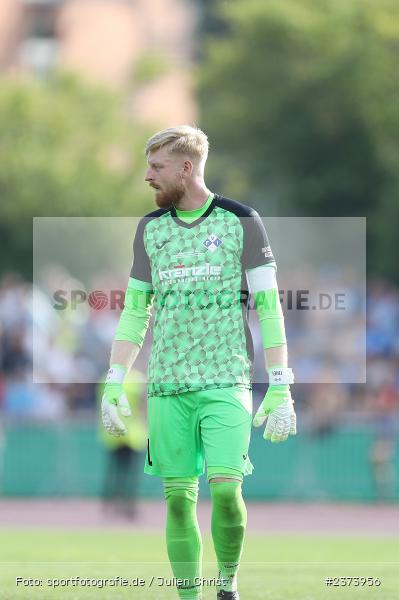 Felix Thiel, Vöhlinstadion, Illertissen, 13.08.2023, sport, action, DFB, Fussball, Saison 2023/2024, 1. Runde, DFB Pokal, F95, FVI, Fortuna Düsseldorf, FV Illertissen - Bild-ID: 2373956