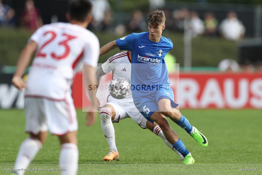 Marco Mannhardt, Vöhlinstadion, Illertissen, 13.08.2023, sport, action, DFB, Fussball, Saison 2023/2024, 1. Runde, DFB Pokal, F95, FVI, Fortuna Düsseldorf, FV Illertissen - Bild-ID: 2373958