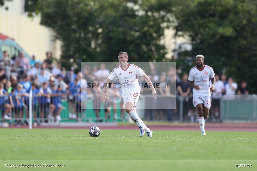 Marcel Sobottka, Vöhlinstadion, Illertissen, 13.08.2023, sport, action, DFB, Fussball, Saison 2023/2024, 1. Runde, DFB Pokal, F95, FVI, Fortuna Düsseldorf, FV Illertissen - Bild-ID: 2373959