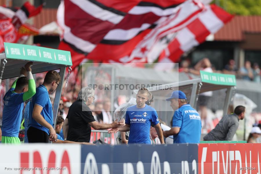 Max Zeller, Vöhlinstadion, Illertissen, 13.08.2023, sport, action, DFB, Fussball, Saison 2023/2024, 1. Runde, DFB Pokal, F95, FVI, Fortuna Düsseldorf, FV Illertissen - Bild-ID: 2373964