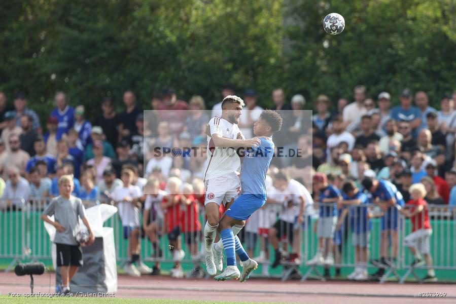 Nicolas Gavory, Vöhlinstadion, Illertissen, 13.08.2023, sport, action, DFB, Fussball, Saison 2023/2024, 1. Runde, DFB Pokal, F95, FVI, Fortuna Düsseldorf, FV Illertissen - Bild-ID: 2373969