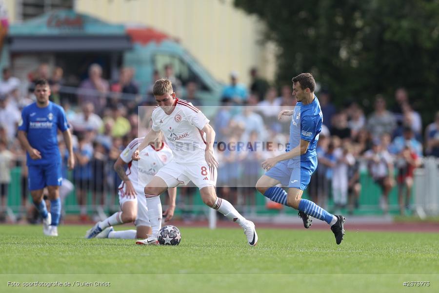 Isak Bergmann Johannesson, Vöhlinstadion, Illertissen, 13.08.2023, sport, action, DFB, Fussball, Saison 2023/2024, 1. Runde, DFB Pokal, F95, FVI, Fortuna Düsseldorf, FV Illertissen - Bild-ID: 2373973 Isak Bergmann Johannesson, Vöhlinstadion, Illertissen, 13.08.2023, sport, action, DFB, Fussball, Saison 2023/2024, 1. Runde, DFB Pokal, F95, FVI, Fortuna Düsseldorf, FV Illertissen - Bild-ID: 2373973