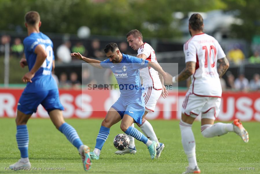 Gökalp Kilic, Vöhlinstadion, Illertissen, 13.08.2023, sport, action, DFB, Fussball, Saison 2023/2024, 1. Runde, DFB Pokal, F95, FVI, Fortuna Düsseldorf, FV Illertissen - Bild-ID: 2373978 Gökalp Kilic, Vöhlinstadion, Illertissen, 13.08.2023, sport, action, DFB, Fussball, Saison 2023/2024, 1. Runde, DFB Pokal, F95, FVI, Fortuna Düsseldorf, FV Illertissen - Bild-ID: 2373978
