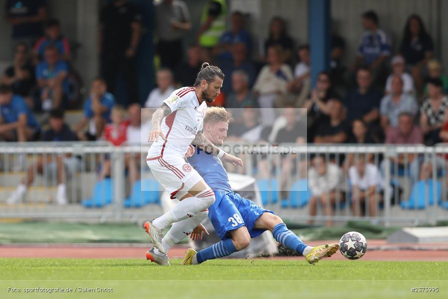 Maximilian Neuberger, Vöhlinstadion, Illertissen, 13.08.2023, sport, action, DFB, Fussball, Saison 2023/2024, 1. Runde, DFB Pokal, F95, FVI, Fortuna Düsseldorf, FV Illertissen - Bild-ID: 2373995