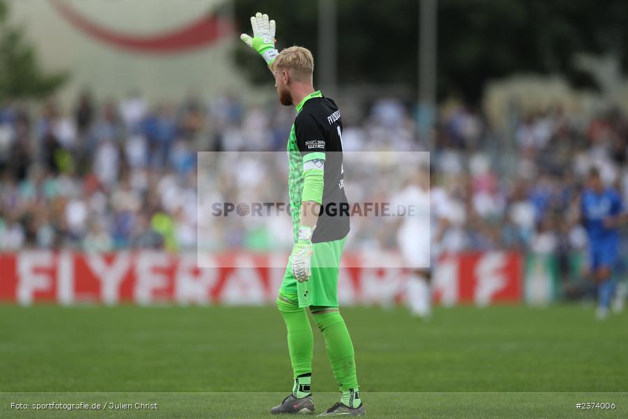 Felix Thiel, Vöhlinstadion, Illertissen, 13.08.2023, sport, action, DFB, Fussball, Saison 2023/2024, 1. Runde, DFB Pokal, F95, FVI, Fortuna Düsseldorf, FV Illertissen - Bild-ID: 2374006