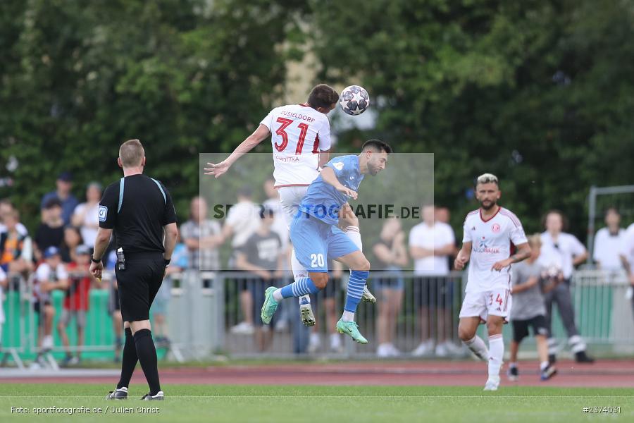 Marcel Sobottka, Vöhlinstadion, Illertissen, 13.08.2023, sport, action, DFB, Fussball, Saison 2023/2024, 1. Runde, DFB Pokal, F95, FVI, Fortuna Düsseldorf, FV Illertissen - Bild-ID: 2374031 Marcel Sobottka, Vöhlinstadion, Illertissen, 13.08.2023, sport, action, DFB, Fussball, Saison 2023/2024, 1. Runde, DFB Pokal, F95, FVI, Fortuna Düsseldorf, FV Illertissen - Bild-ID: 2374031