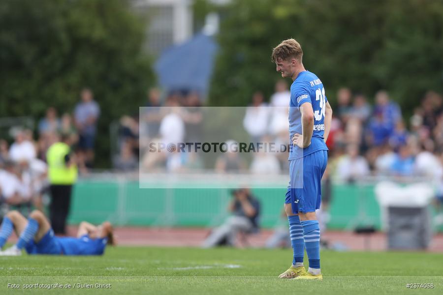 Maximilian Neuberger, Vöhlinstadion, Illertissen, 13.08.2023, sport, action, DFB, Fussball, Saison 2023/2024, 1. Runde, DFB Pokal, F95, FVI, Fortuna Düsseldorf, FV Illertissen - Bild-ID: 2374038
