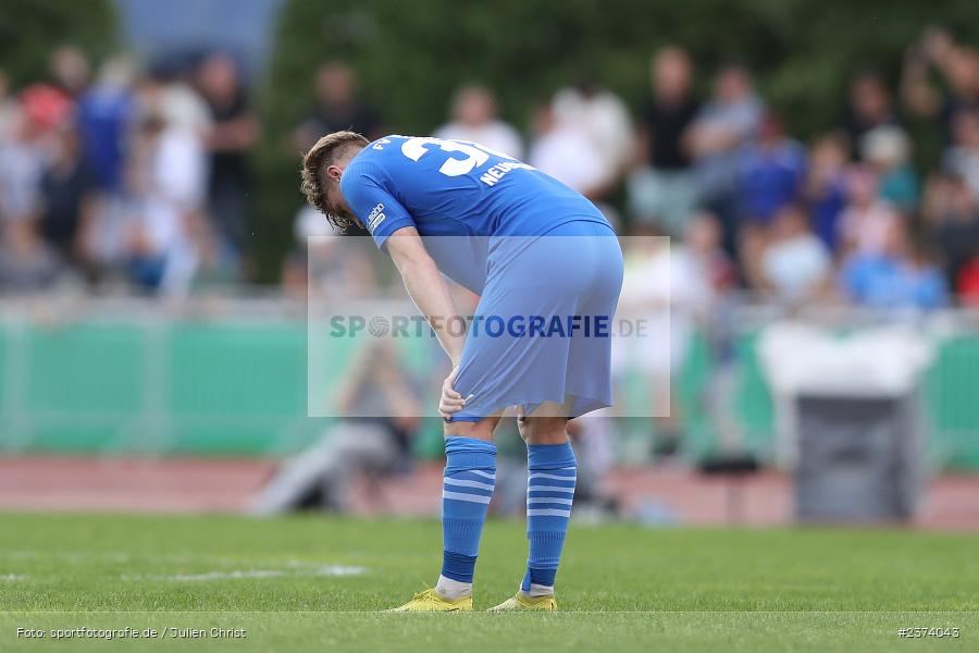 Maximilian Neuberger, Vöhlinstadion, Illertissen, 13.08.2023, sport, action, DFB, Fussball, Saison 2023/2024, 1. Runde, DFB Pokal, F95, FVI, Fortuna Düsseldorf, FV Illertissen - Bild-ID: 2374043