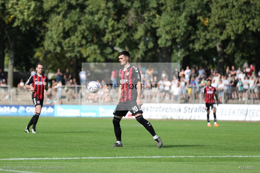 Adrian Kireski, Sachs-Stadion, Schweinfurt, 15.08.2023, sport, action, BFV, Fussball, Saison 2023/2024, 2. Runde, Toto-Pokal, TSV, FCS, TSV Aubstadt, 1. FC Schweinfurt 05 - Bild-ID: 2374052 Adrian Kireski, Sachs-Stadion, Schweinfurt, 15.08.2023, sport, action, BFV, Fussball, Saison 2023/2024, 2. Runde, Toto-Pokal, TSV, FCS, TSV Aubstadt, 1. FC Schweinfurt 05 - Bild-ID: 2374052