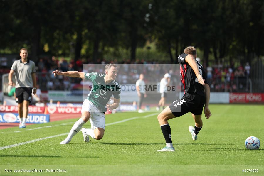 Marc Hänschke, Sachs-Stadion, Schweinfurt, 15.08.2023, sport, action, BFV, Fussball, Saison 2023/2024, 2. Runde, Toto-Pokal, TSV, FCS, TSV Aubstadt, 1. FC Schweinfurt 05 - Bild-ID: 2374055 Marc Hänschke, Sachs-Stadion, Schweinfurt, 15.08.2023, sport, action, BFV, Fussball, Saison 2023/2024, 2. Runde, Toto-Pokal, TSV, FCS, TSV Aubstadt, 1. FC Schweinfurt 05 - Bild-ID: 2374055