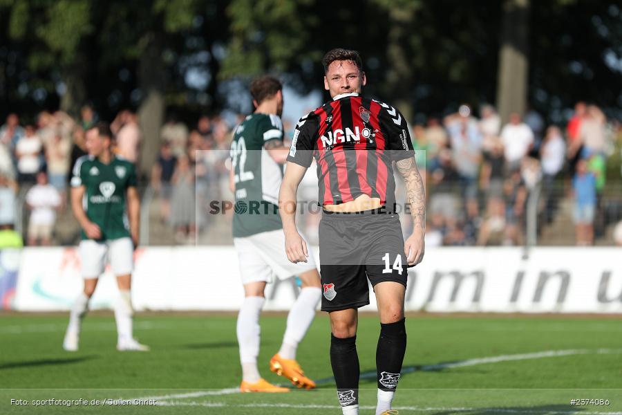 Martin Thomann, Sachs-Stadion, Schweinfurt, 15.08.2023, sport, action, BFV, Fussball, Saison 2023/2024, 2. Runde, Toto-Pokal, TSV, FCS, TSV Aubstadt, 1. FC Schweinfurt 05 - Bild-ID: 2374086 Martin Thomann, Sachs-Stadion, Schweinfurt, 15.08.2023, sport, action, BFV, Fussball, Saison 2023/2024, 2. Runde, Toto-Pokal, TSV, FCS, TSV Aubstadt, 1. FC Schweinfurt 05 - Bild-ID: 2374086