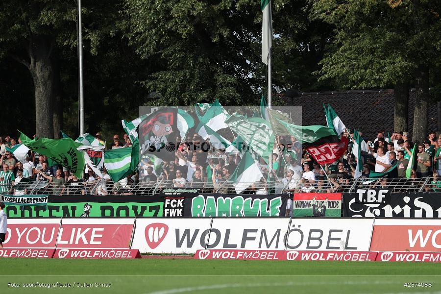 Sachs-Stadion, Schweinfurt, 15.08.2023, sport, action, BFV, Fussball, Saison 2023/2024, 2. Runde, Toto-Pokal, TSV, FCS, TSV Aubstadt, 1. FC Schweinfurt 05 - Bild-ID: 2374088 Sachs-Stadion, Schweinfurt, 15.08.2023, sport, action, BFV, Fussball, Saison 2023/2024, 2. Runde, Toto-Pokal, TSV, FCS, TSV Aubstadt, 1. FC Schweinfurt 05 - Bild-ID: 2374088