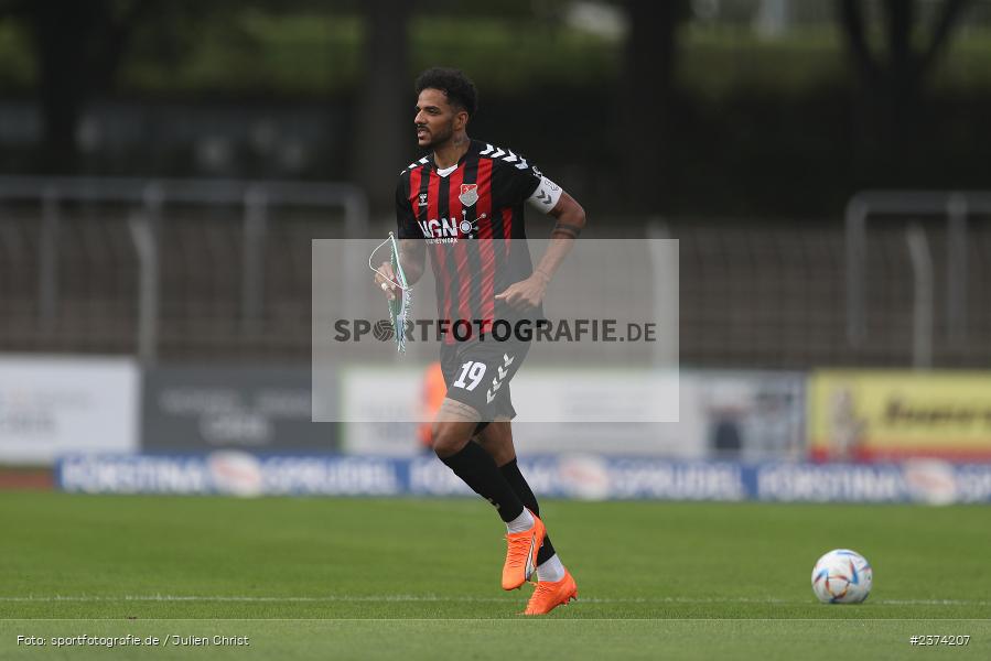Sachs-Stadion, Schweinfurt, 15.08.2023, sport, action, BFV, Fussball, Saison 2023/2024, 2. Runde, Toto-Pokal, TSV, FCS, TSV Aubstadt, 1. FC Schweinfurt 05 - Bild-ID: 2374207