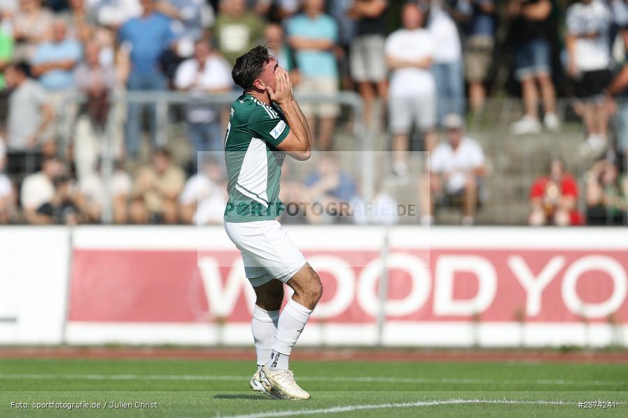Severo Sturm, Sachs-Stadion, Schweinfurt, 15.08.2023, sport, action, BFV, Fussball, Saison 2023/2024, 2. Runde, Toto-Pokal, TSV, FCS, TSV Aubstadt, 1. FC Schweinfurt 05 - Bild-ID: 2374241