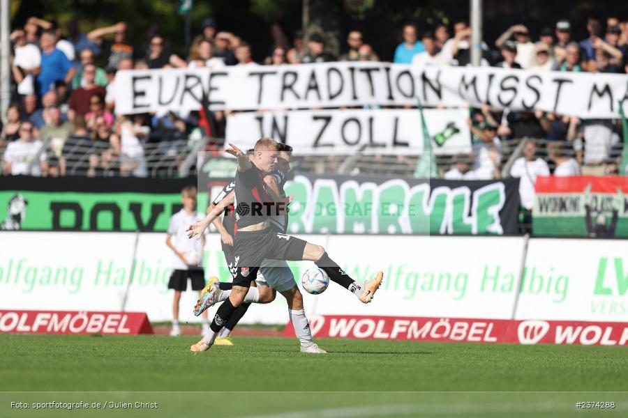 Steffen Behr, Sachs-Stadion, Schweinfurt, 15.08.2023, sport, action, BFV, Fussball, Saison 2023/2024, 2. Runde, Toto-Pokal, TSV, FCS, TSV Aubstadt, 1. FC Schweinfurt 05 - Bild-ID: 2374288