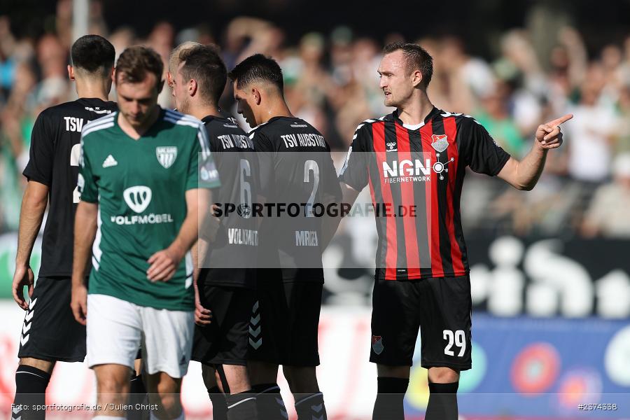 Marco Nickel, Sachs-Stadion, Schweinfurt, 15.08.2023, sport, action, BFV, Fussball, Saison 2023/2024, 2. Runde, Toto-Pokal, TSV, FCS, TSV Aubstadt, 1. FC Schweinfurt 05 - Bild-ID: 2374338