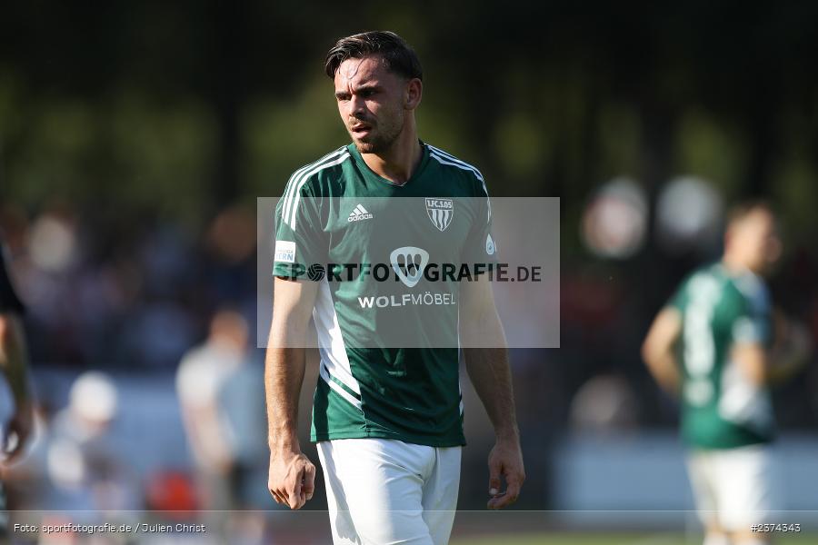 Severo Sturm, Sachs-Stadion, Schweinfurt, 15.08.2023, sport, action, BFV, Fussball, Saison 2023/2024, 2. Runde, Toto-Pokal, TSV, FCS, TSV Aubstadt, 1. FC Schweinfurt 05 - Bild-ID: 2374343