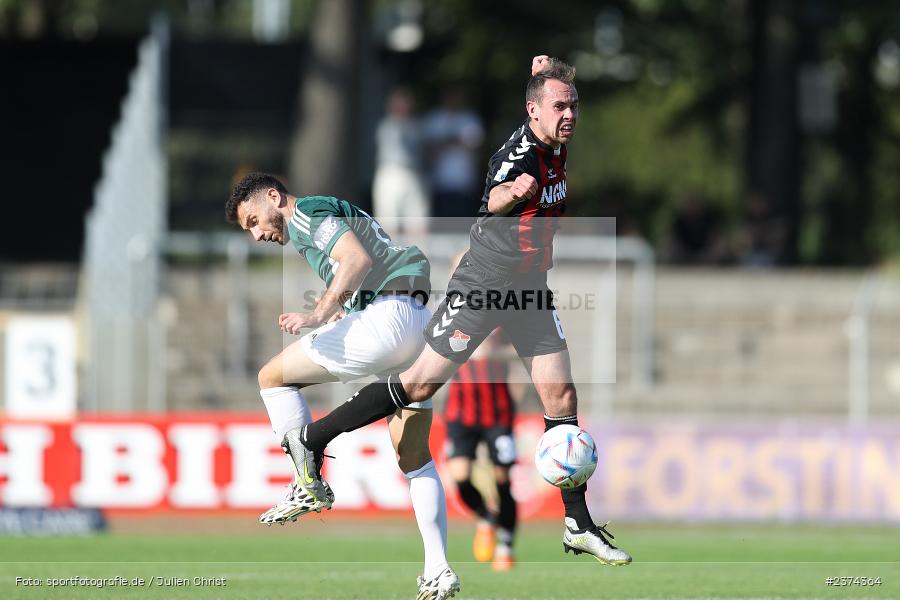 Adrian Istrefi, Sachs-Stadion, Schweinfurt, 15.08.2023, sport, action, BFV, Fussball, Saison 2023/2024, 2. Runde, Toto-Pokal, TSV, FCS, TSV Aubstadt, 1. FC Schweinfurt 05 - Bild-ID: 2374364